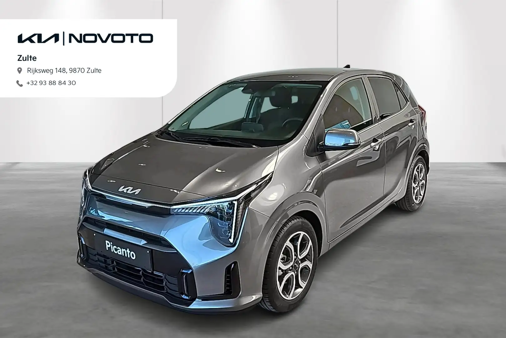 Kia Picanto 1.0 MPI ISG 63 Pace AMT Grijs - 1