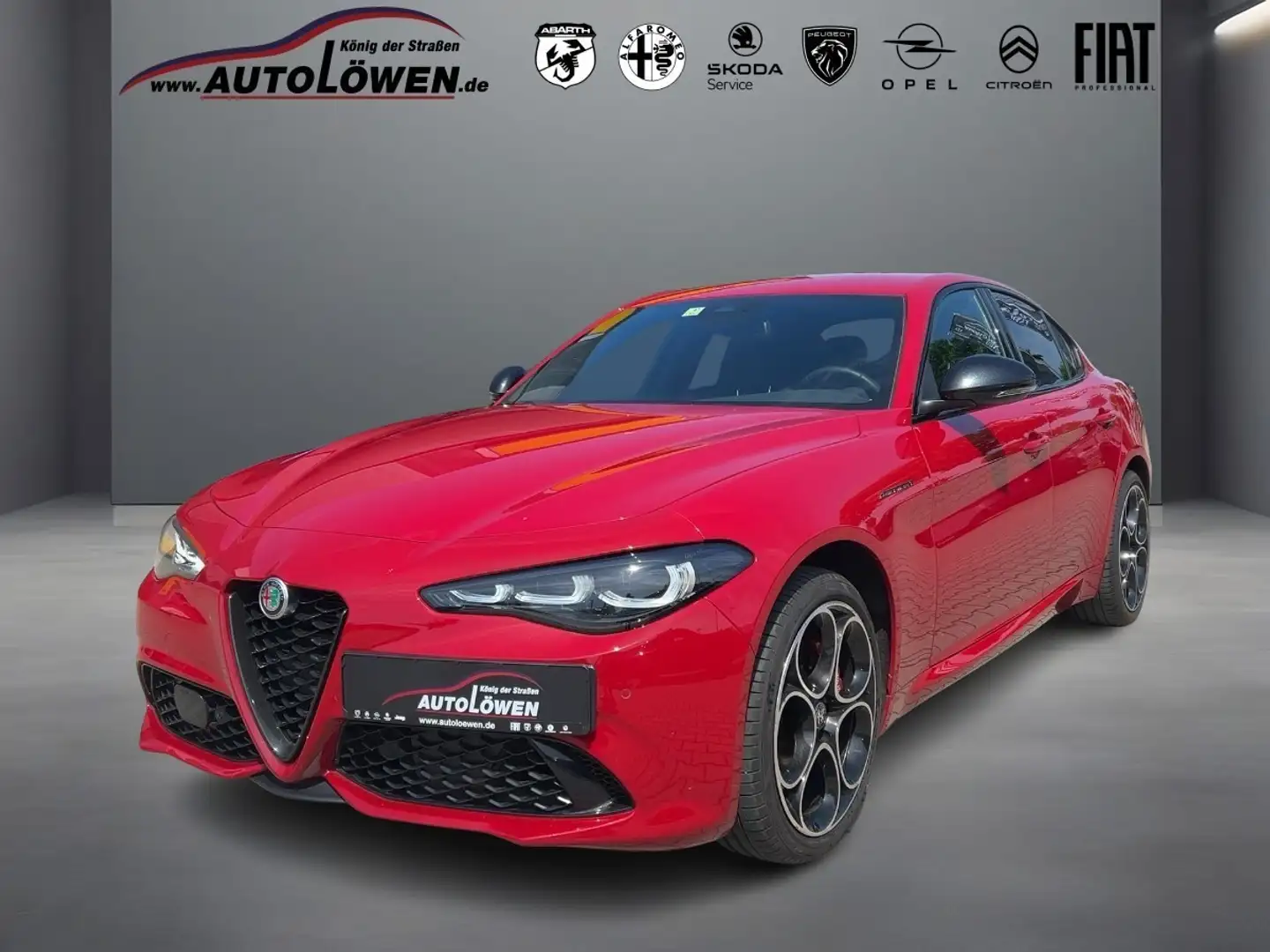 Alfa Romeo Giulia 2.0 Turbo 16V Competizione Q4 (EURO 6d) Rot - 1