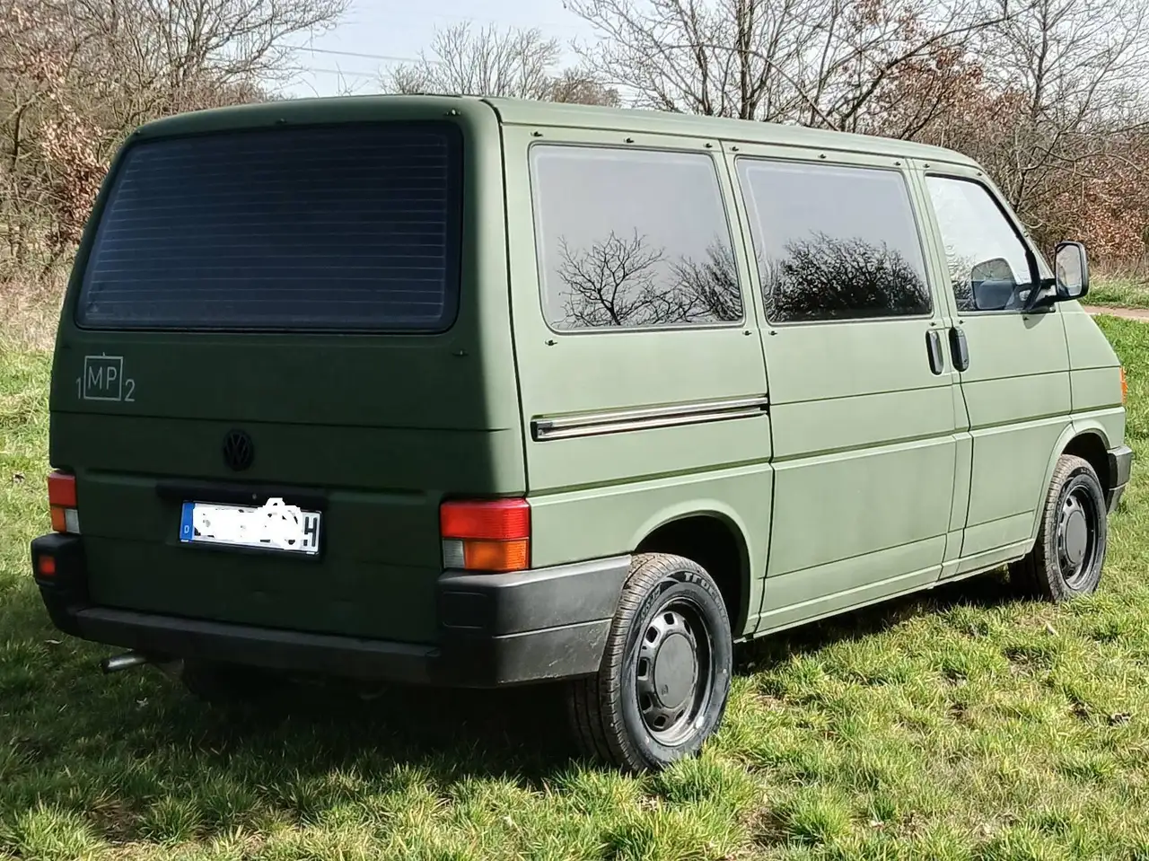 Volkswagen T4 VW T4 2.4 D Bundeswehr | Rostfrei | Wertgutachten | TÜV 2028 | 50.500 km, foto 9