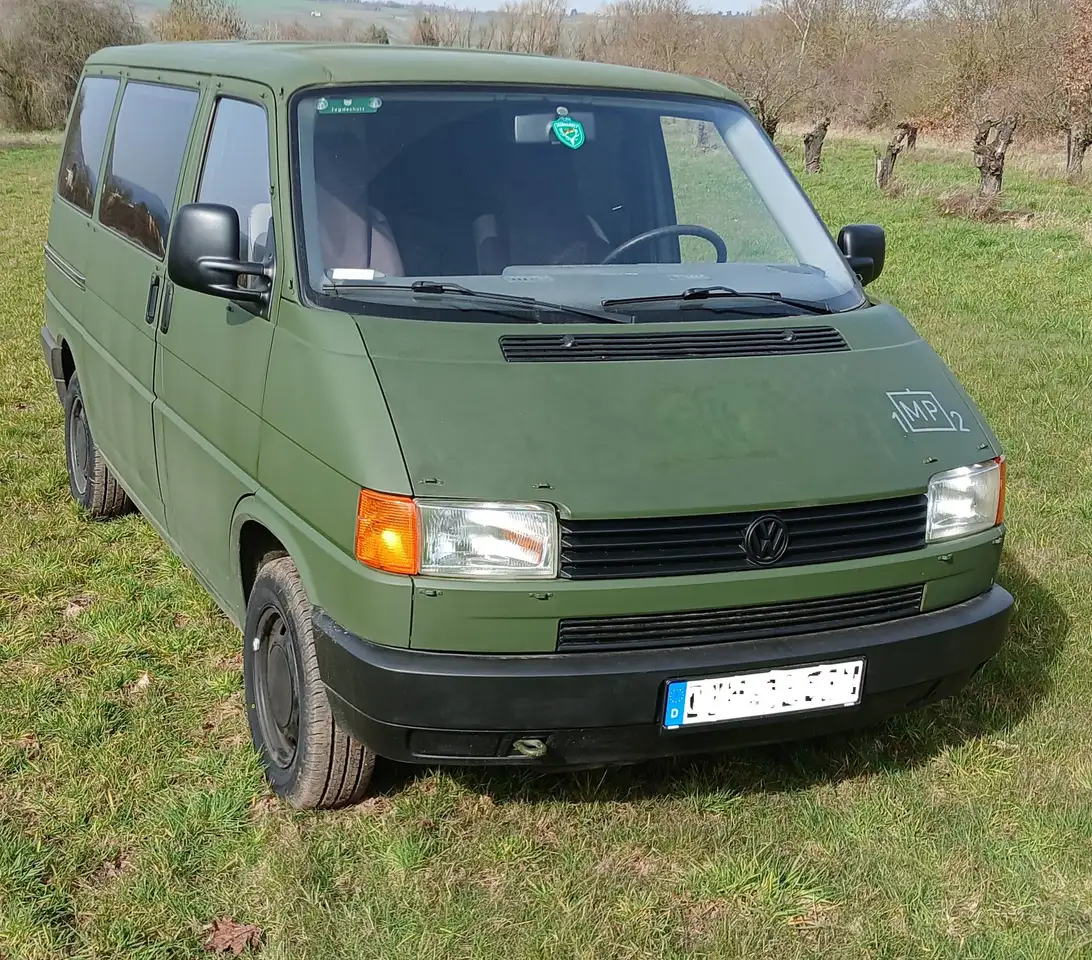 Volkswagen T4 VW T4 2.4 D Bundeswehr | Rostfrei | Wertgutachten | TÜV 2028 | 50.500 km, foto 2