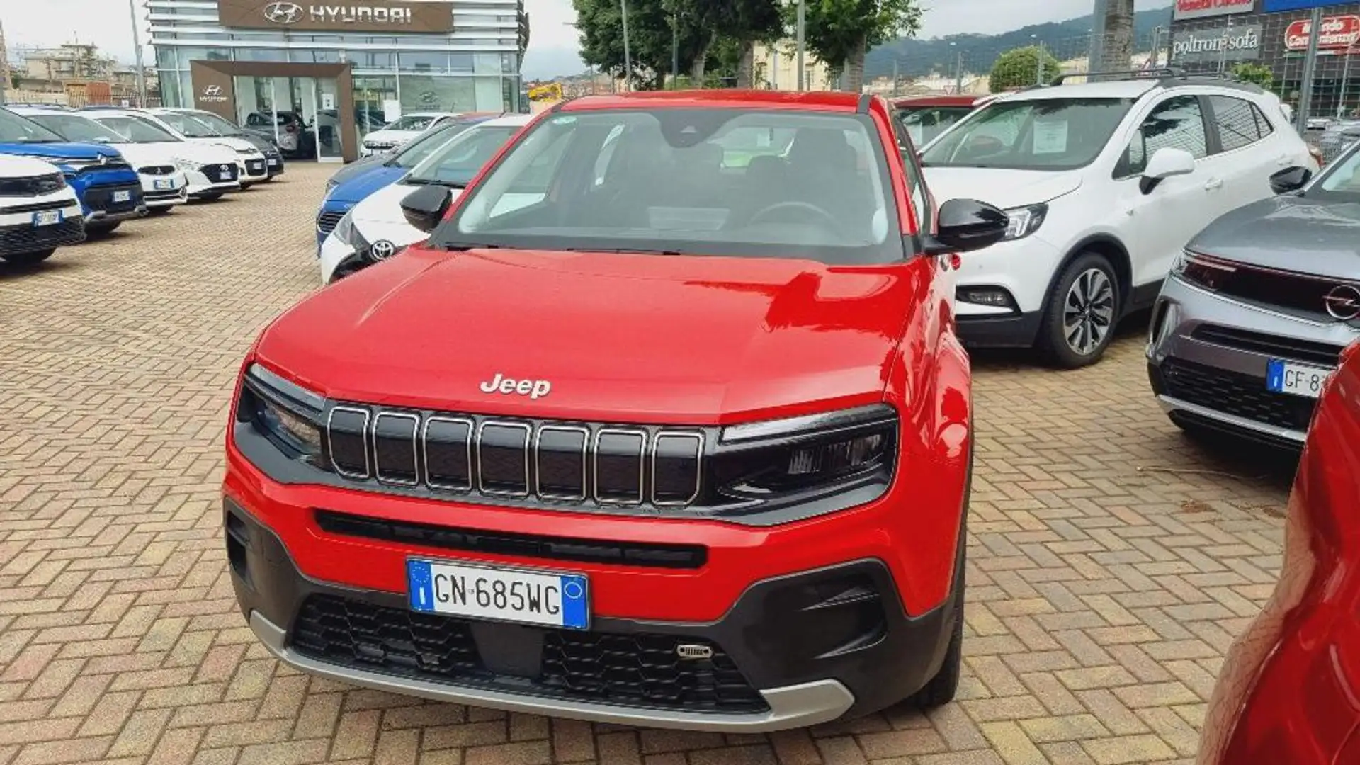 Jeep Avenger 1.2 Turbo 100 CV Altitude Rot - 2