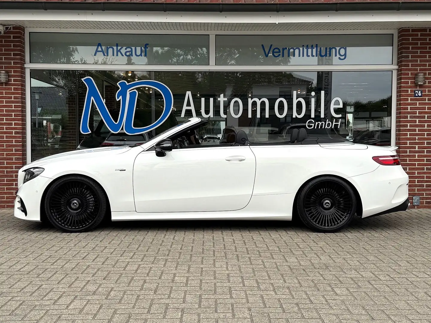 Mercedes-Benz E 53 AMG E53 AMG Cabrio 4M WIDE Burmes Memory 360 AIR HUD Blanc - 2