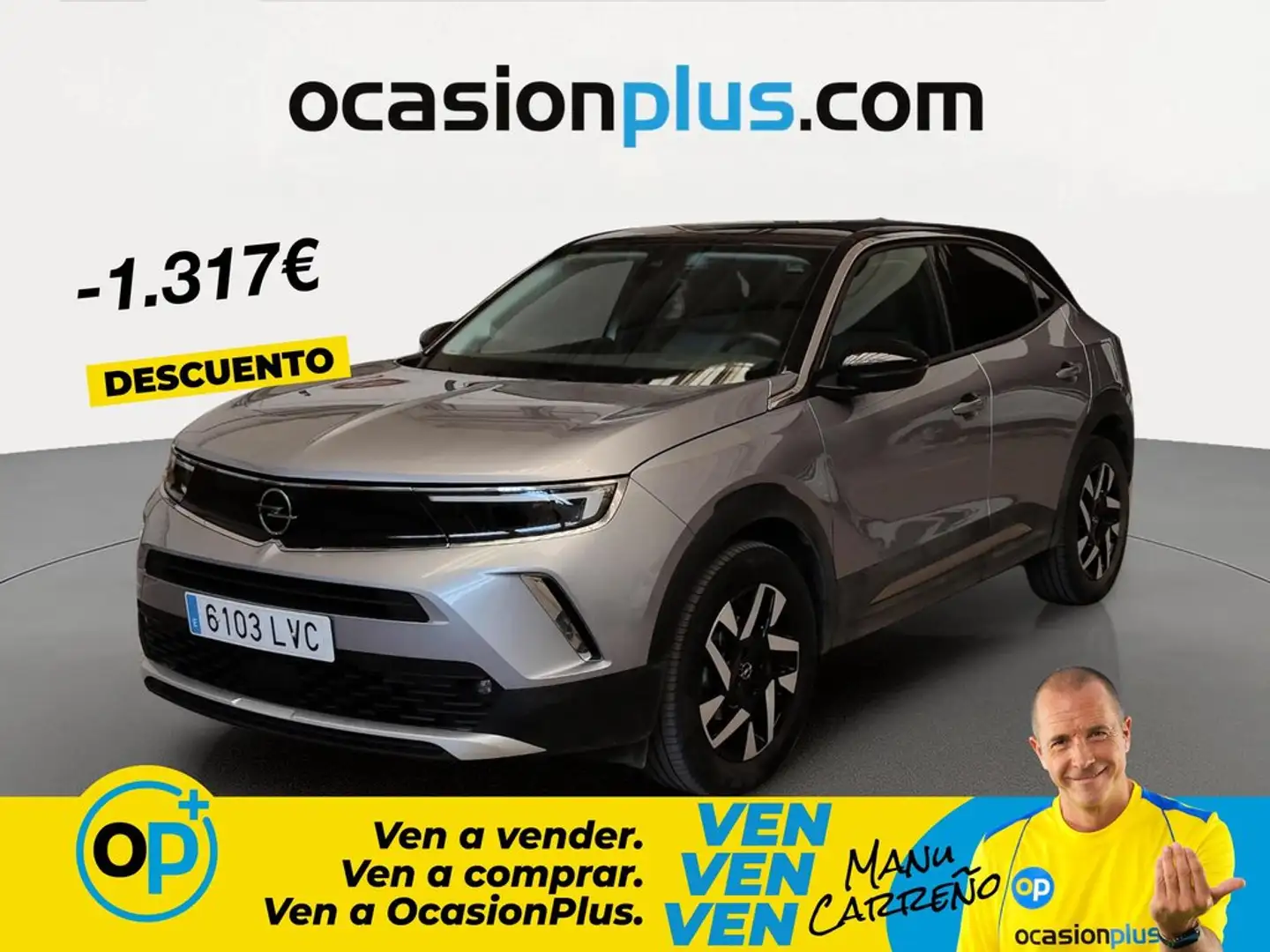 Opel Mokka 1.2T S&S Business Elegance Gris - 1