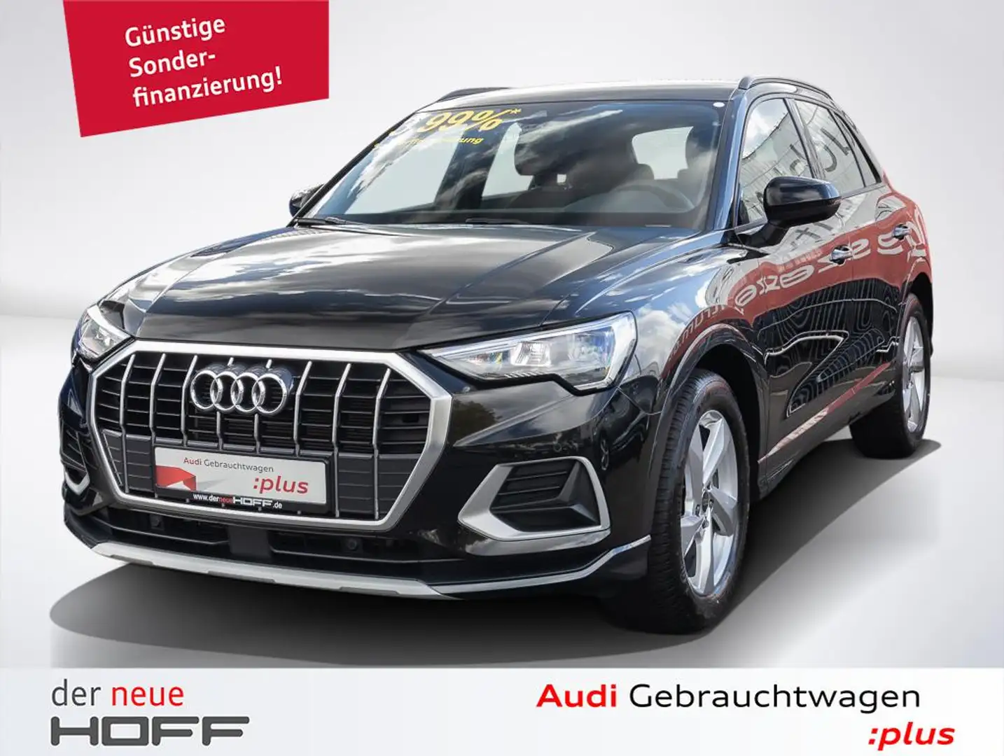 Audi Q3 advanced 35 TFSI ACC Kamera GJR Navi Klima Sh 18 Z Schwarz - 1