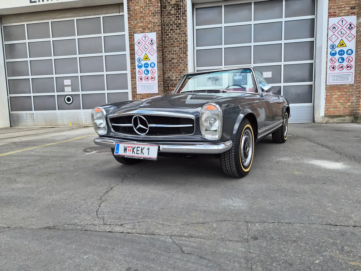 Mercedes-Benz 280 280SL w113 Pagode Automatik Grau - 1