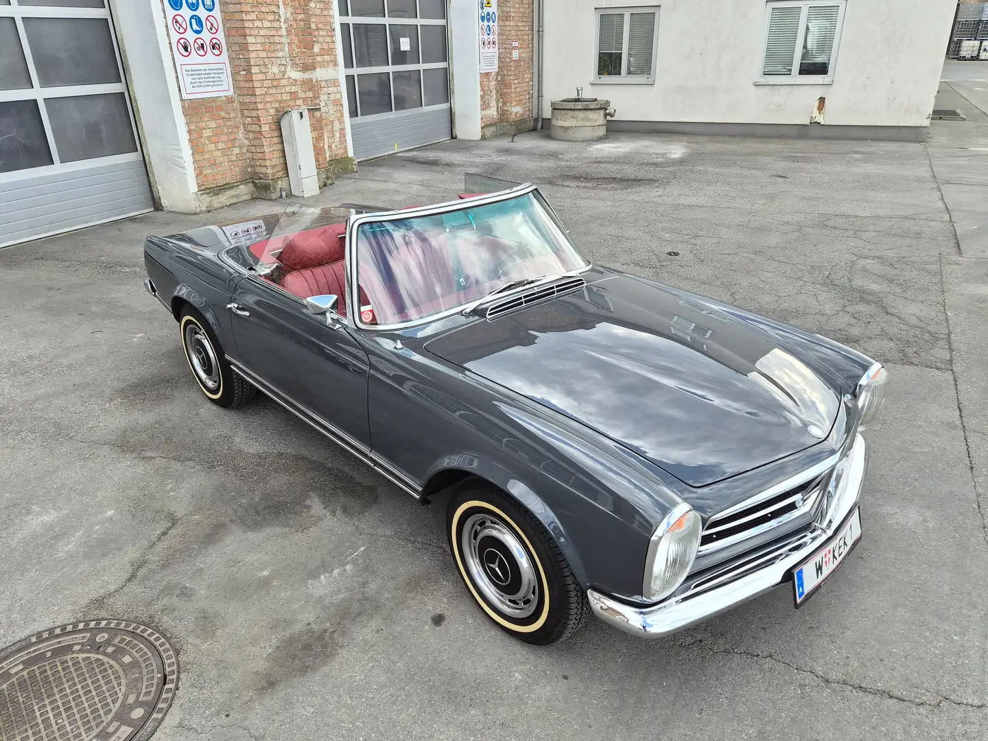 Mercedes-Benz 280 280SL w113 Pagode Automatik Grau - 1