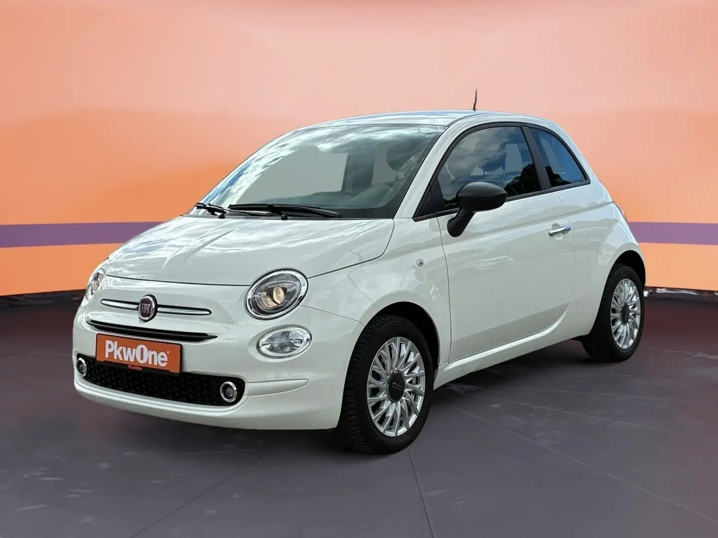 Fiat 500 1.0 #KLIMAAUTOMATIK#BORDCOMPUTER#LED#EINPARK Weiß - 1