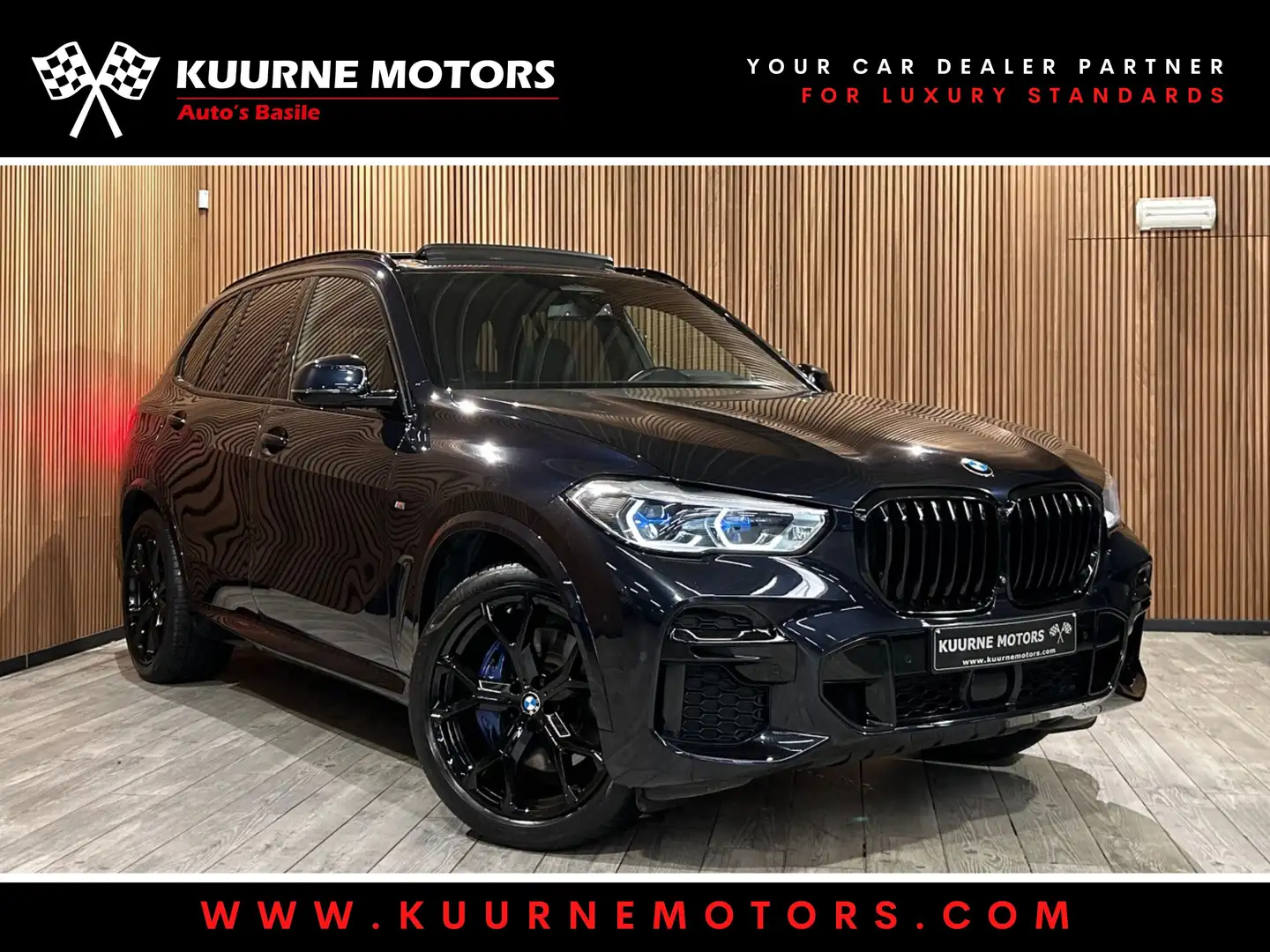BMW X5 xDrive30d M Alu21"/Pano/Cam360/Acc *1j garantie* Noir - 1