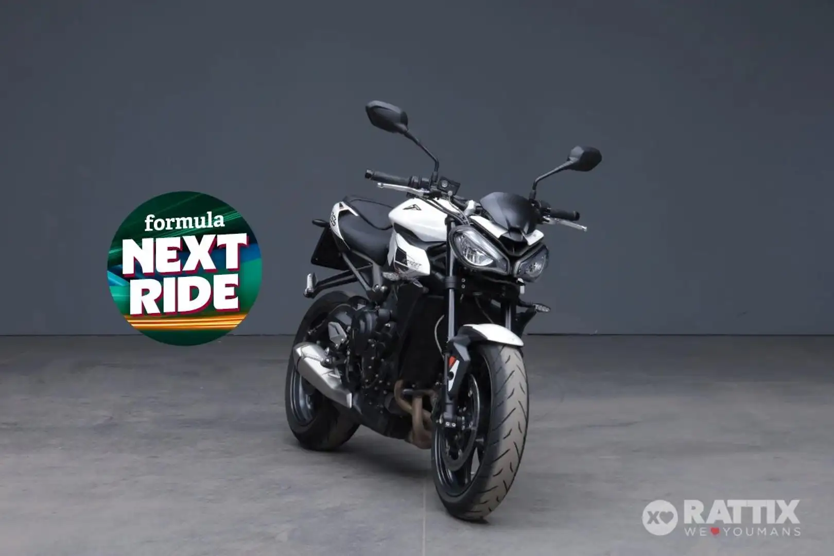 Triumph Street Triple R R my23 Blanc - 1