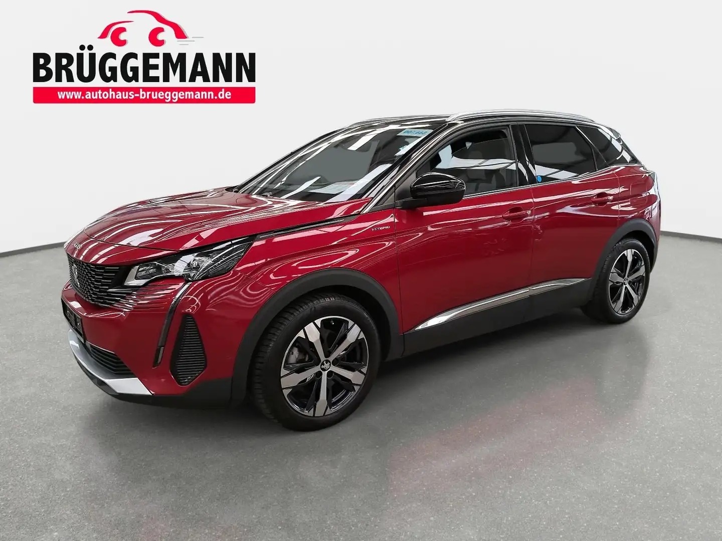 Peugeot 3008 3008 1.6 HYBRID 225 GT NAVI PANO LED KLIMA 360° WI Roşu - 1