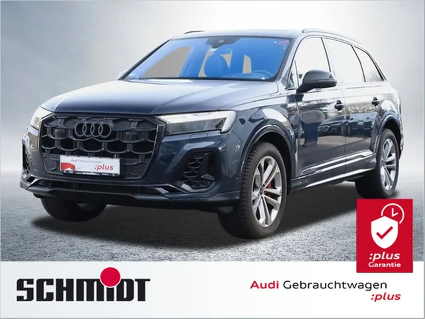 Audi Q7 55 TFSI e quattro S line B&O Pano HuD Laserl. A... Blau - 1