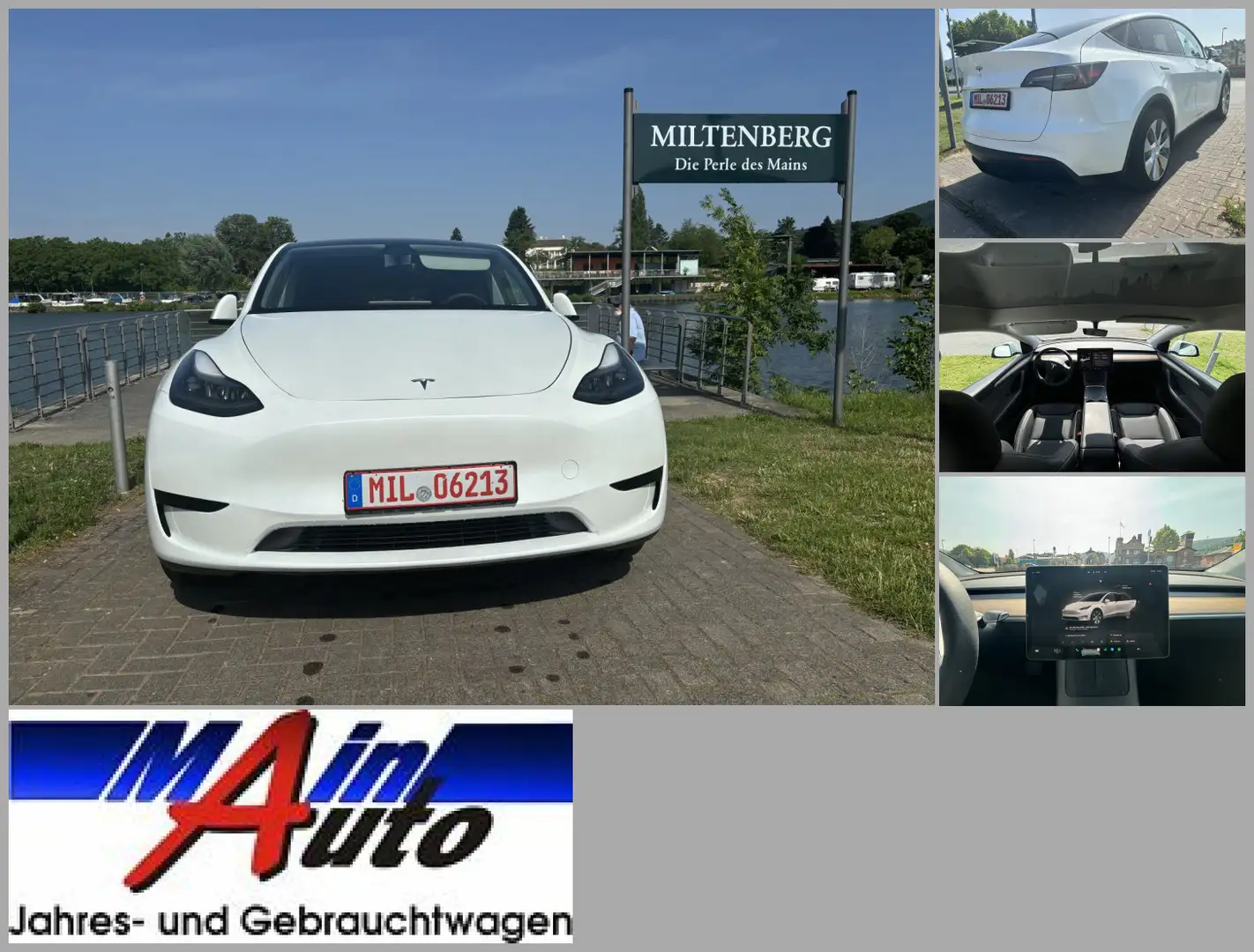 Tesla Model Y RWD BYD Blade AHK Grünheide Produktion Белый - 1