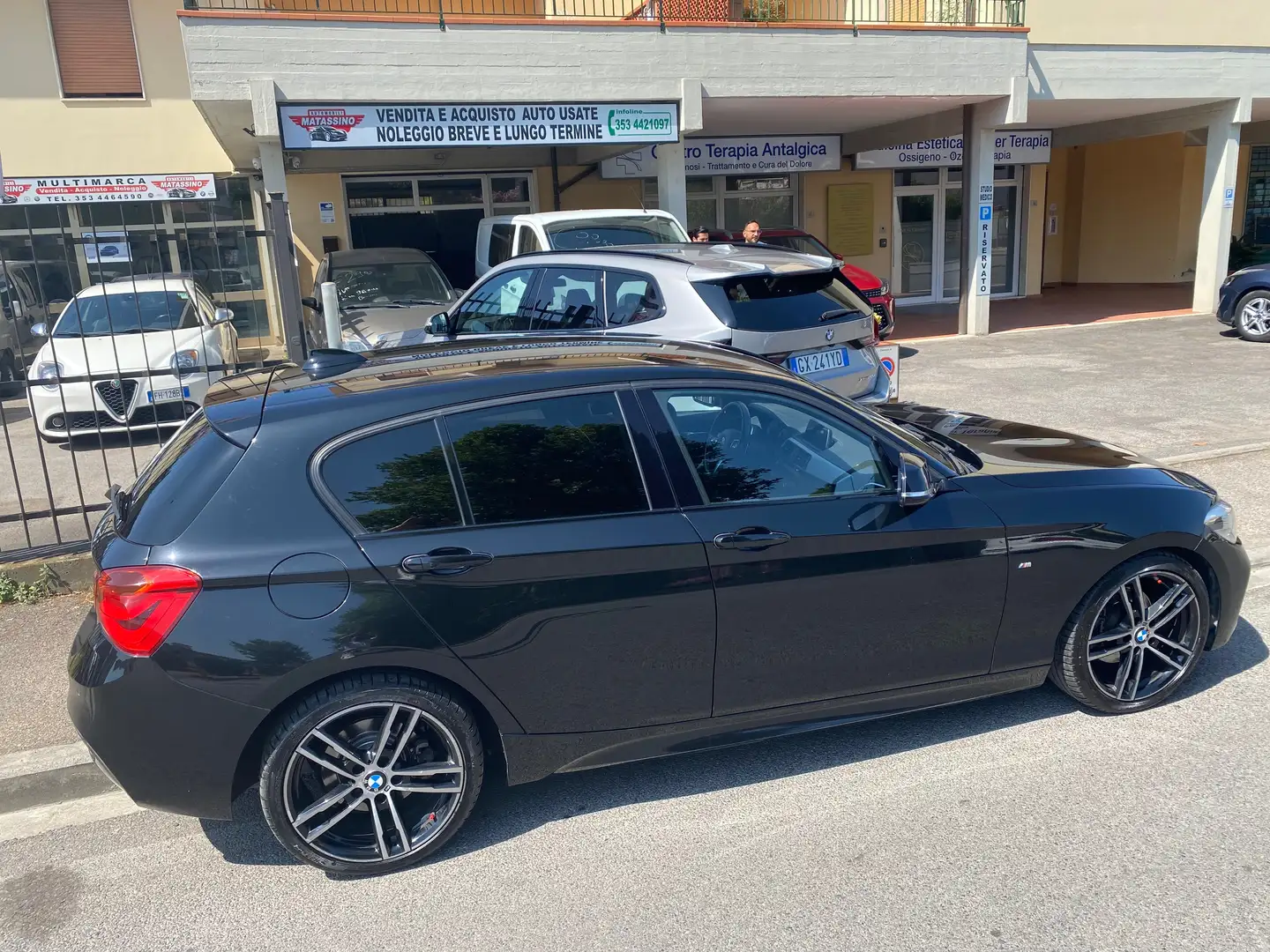 BMW 120 M sport Zwart - 1