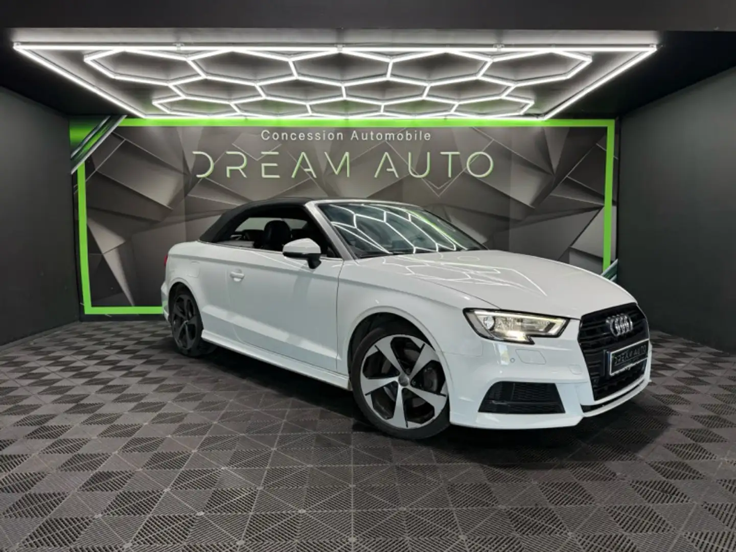 Audi Cabriolet 2.0 TDI 184CH QUATTRO S TRONIC 6 Blanc - 2