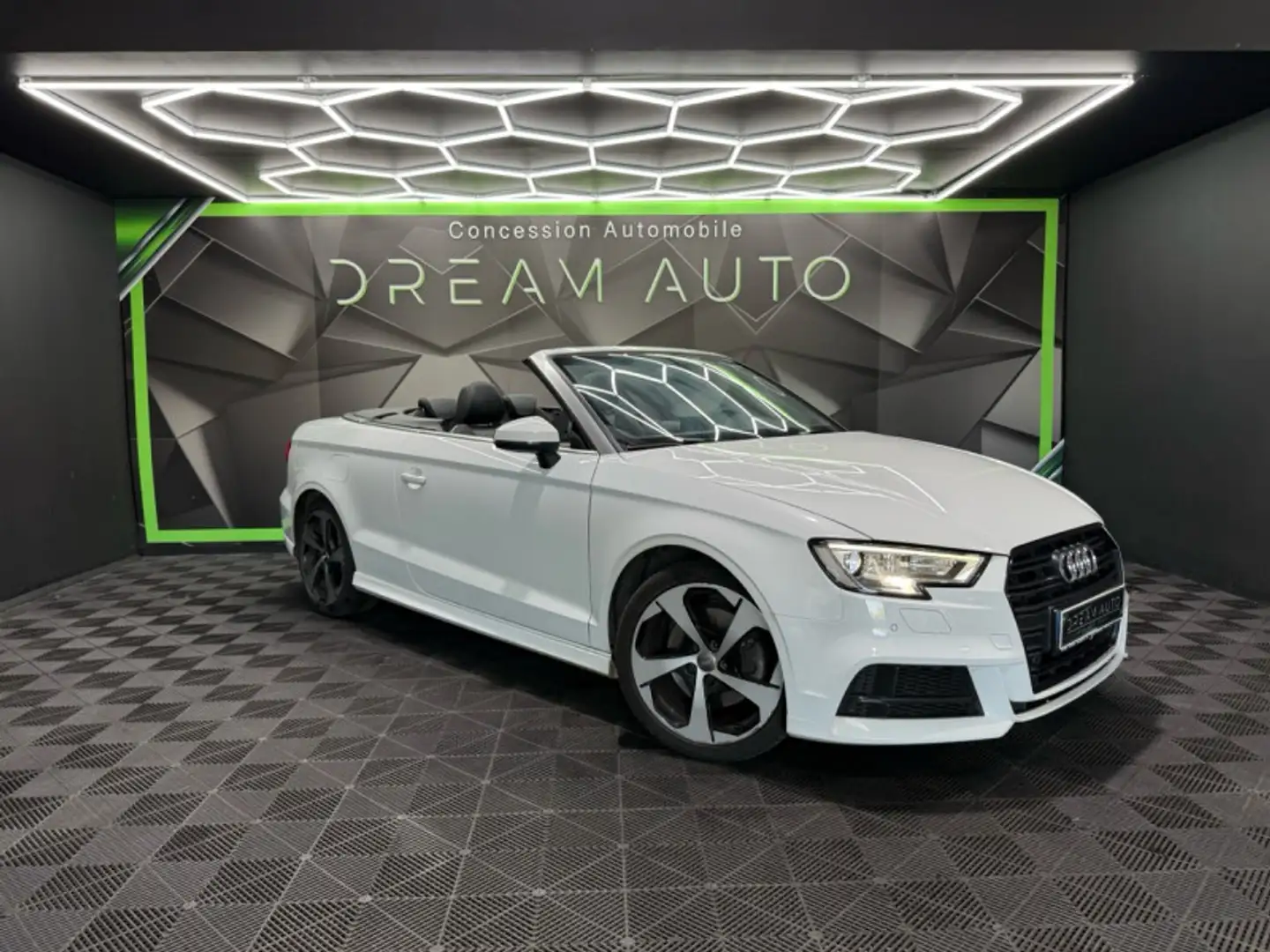 Audi Cabriolet 2.0 TDI 184CH QUATTRO S TRONIC 6 Blanc - 1