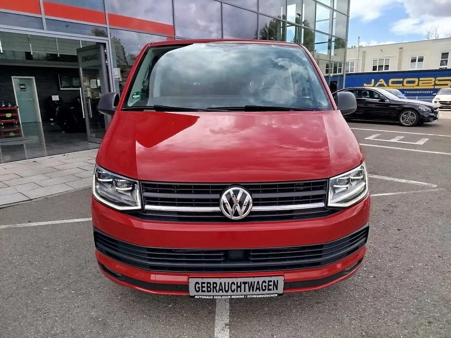 Volkswagen T6 Multivan 2.0 TDI DSG Trendline *ACC/SHZ/LED* Rouge - 2