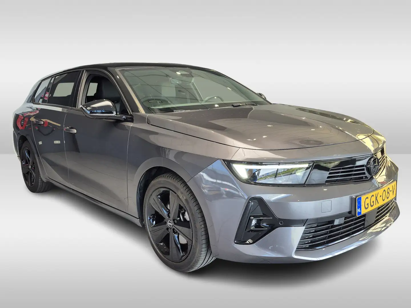 Opel Astra Sports Tourer 1.2 Turbo Hybrid GS Wordt op korte t Grijs - 2
