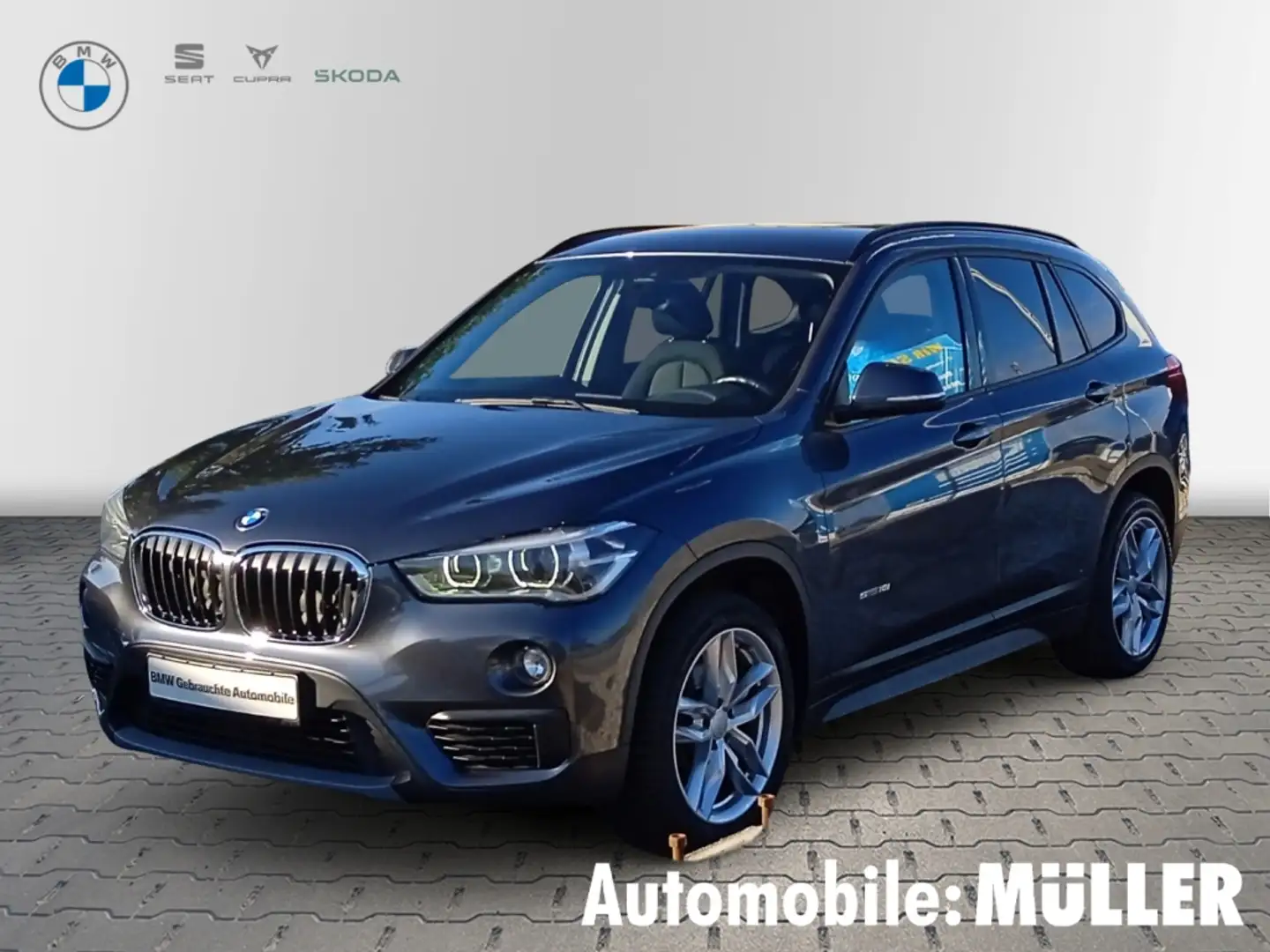 BMW X1 sDrive 18 i Advantage  NAV+LED+SITZHEiZG.+LED+DRIV Grigio - 1