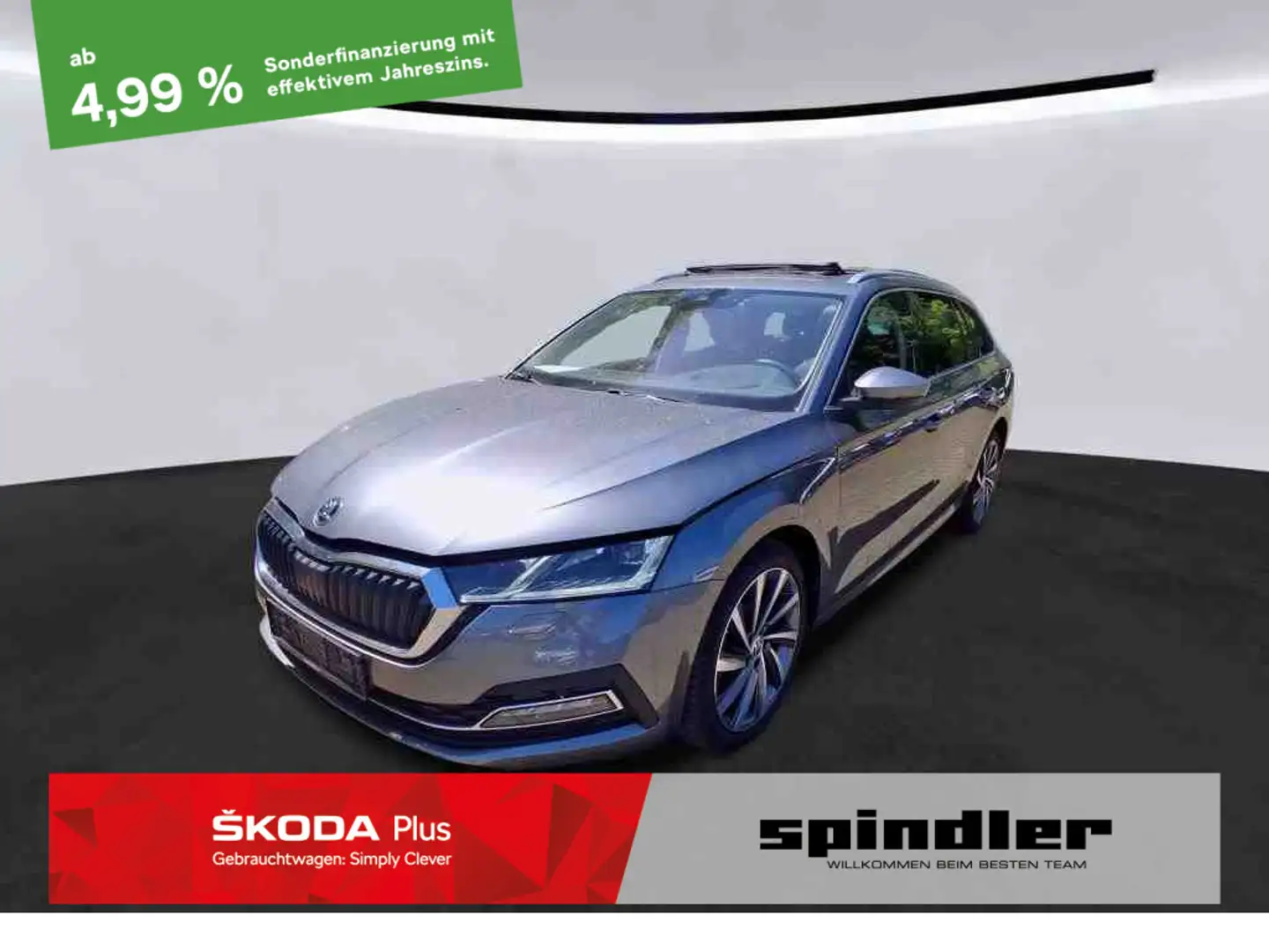 Skoda Octavia Combi Style 2.0TDI DSG / Navi, Pano, LED Gris - 1