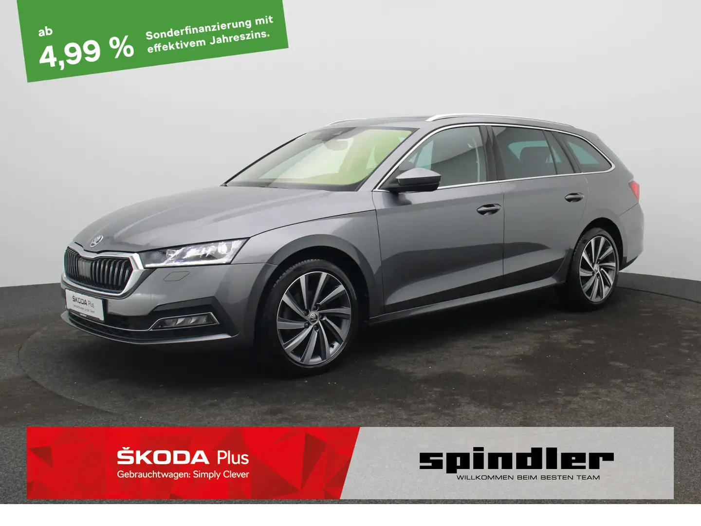 Skoda Octavia Combi Style 2.0TDI DSG / Navi, Pano, LED Gris - 1