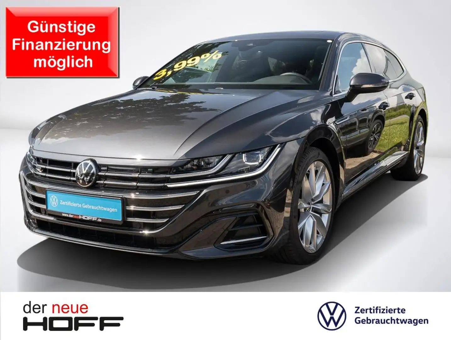 Volkswagen Arteon Shooting Brake 1.4 TSI eHybrid R-Line Leder Pano S Grau - 1