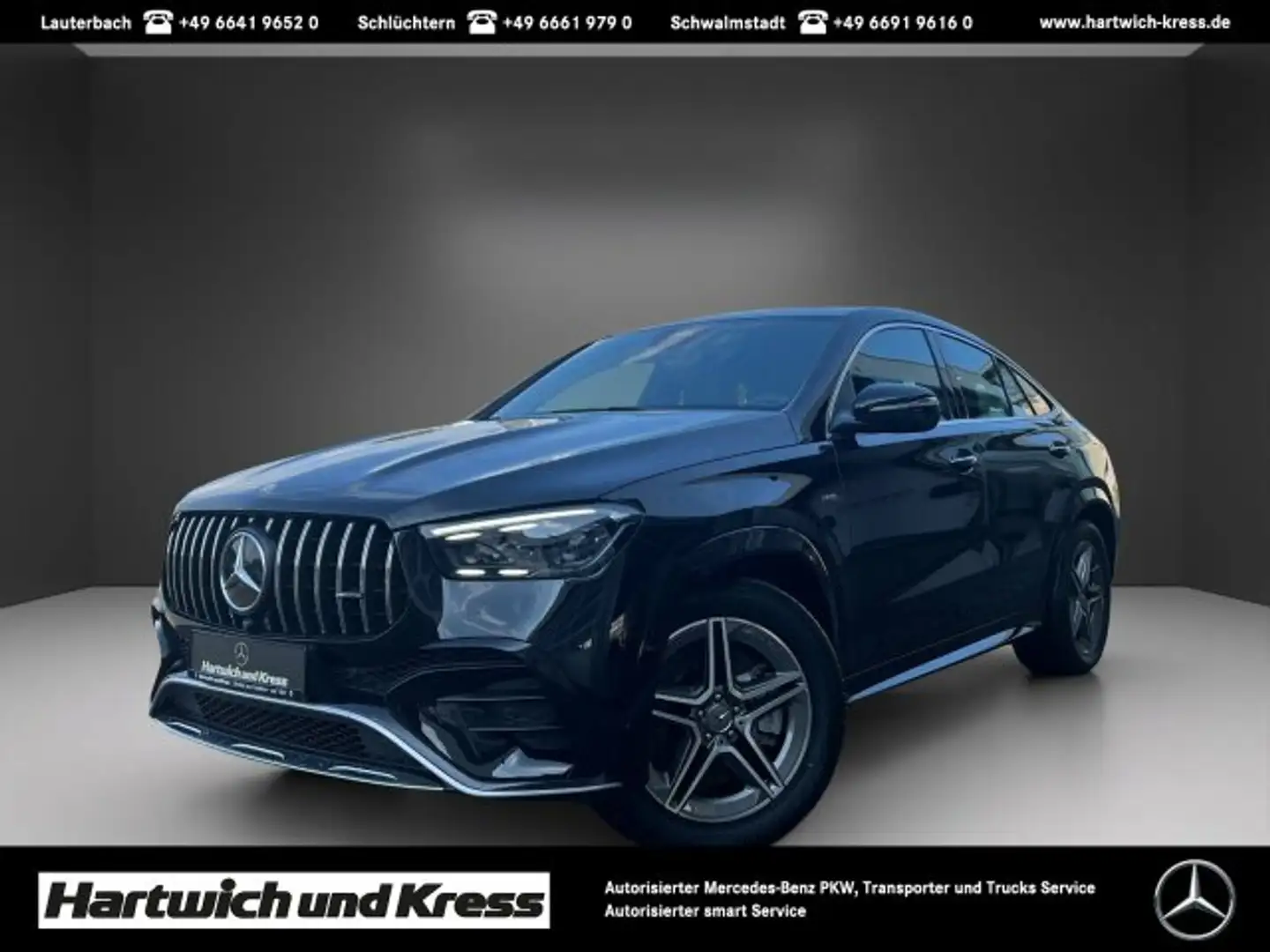 Mercedes-Benz GLE 53 AMG AMG GLE 53 4Matic+Pano+360°Kamera+Burmester+Memory+Sitzklima Schwarz - 1