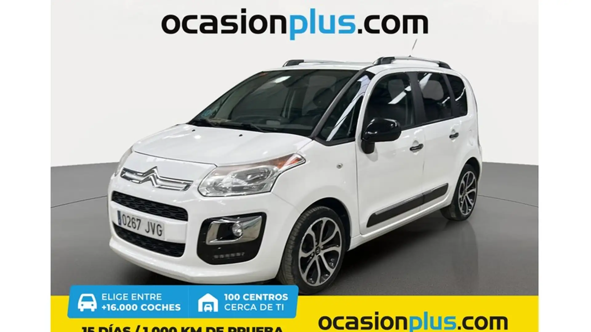 Citroen C3 Picasso 1.6BlueHDi Feel Edition 100 Blanc - 1