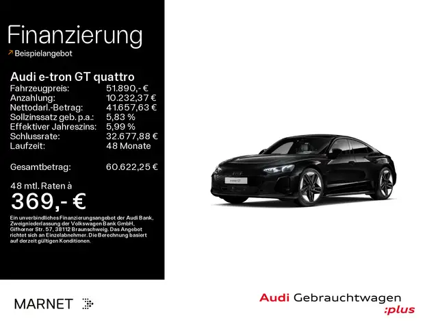 Audi e-tron GT *Navi*Matrix*Alu*B&O*PDC*Pano*K