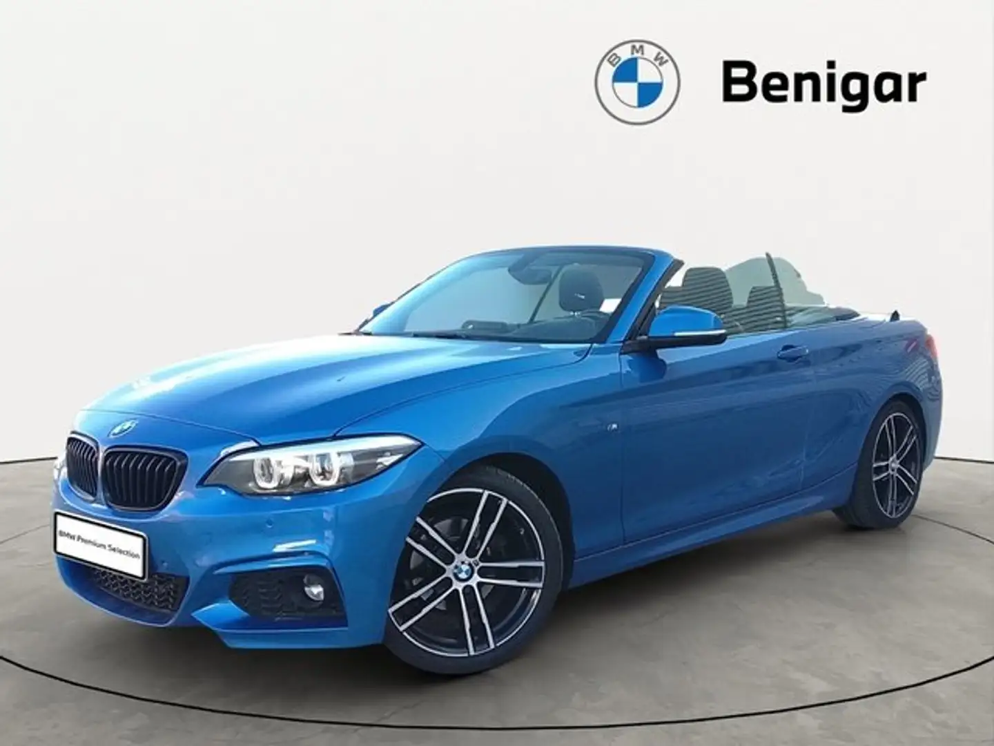 BMW 218 218dA Cabrio Azul - 1