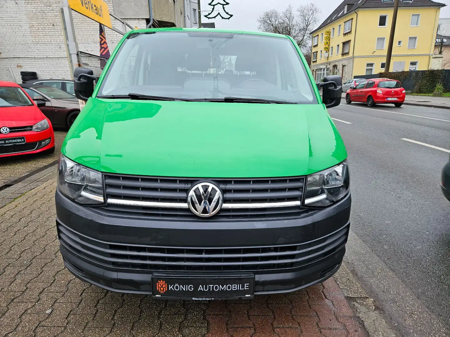 Volkswagen T6 Transporter Pritsche Pritsche Doppelkabine la Zöld - 2