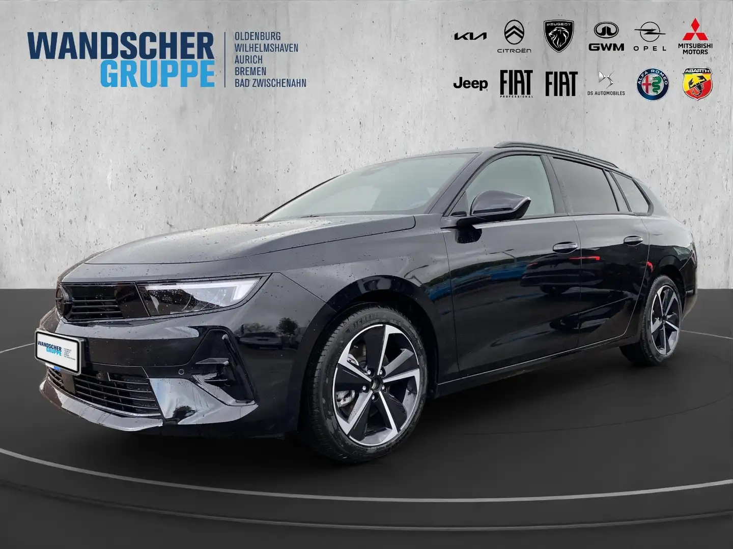 Opel Astra ST 1.2 Turbo GS EAT8 360° / KEYLESS / SHZ Noir - 1