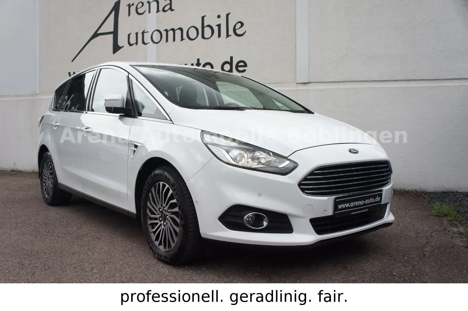 Ford S-Max 2.0 EcoBlue Titanium*NAVI*KAMERA*AHK*7-Si* Blanc - 1