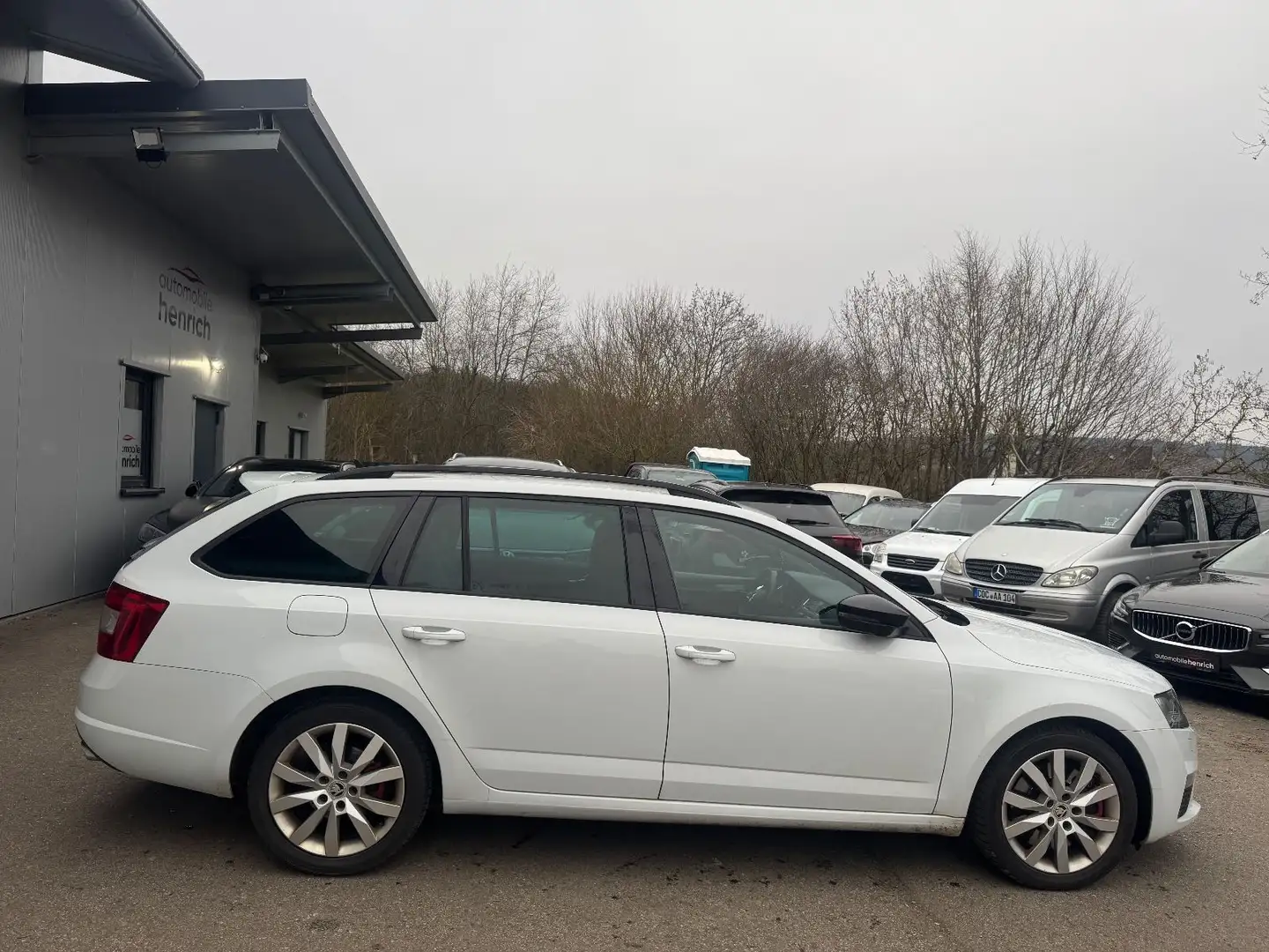 Skoda Octavia Combi RS 2.0 TDI Weiß - 2