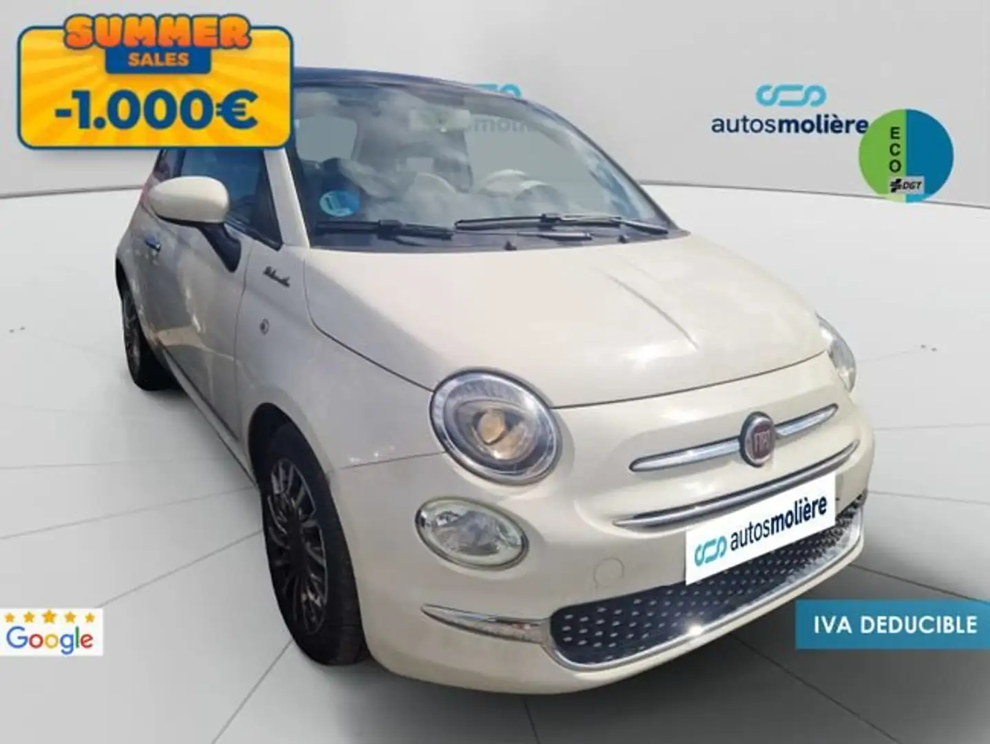 Fiat 500 1.0+Hybrid+Dolcevita+51+kW+%2870+CV%29 Blanco - 2