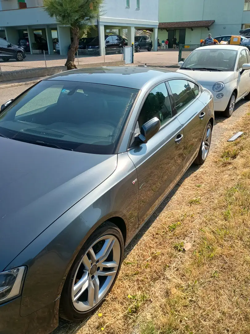 Audi A5 A5 Sportback 2.0 tdi quattro 177cv Grigio - 2