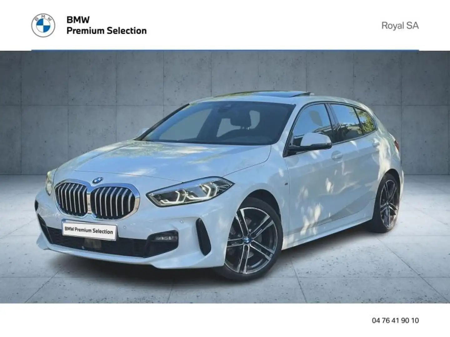 BMW 118 118iA 136ch M Sport DKG7 Weiß - 1