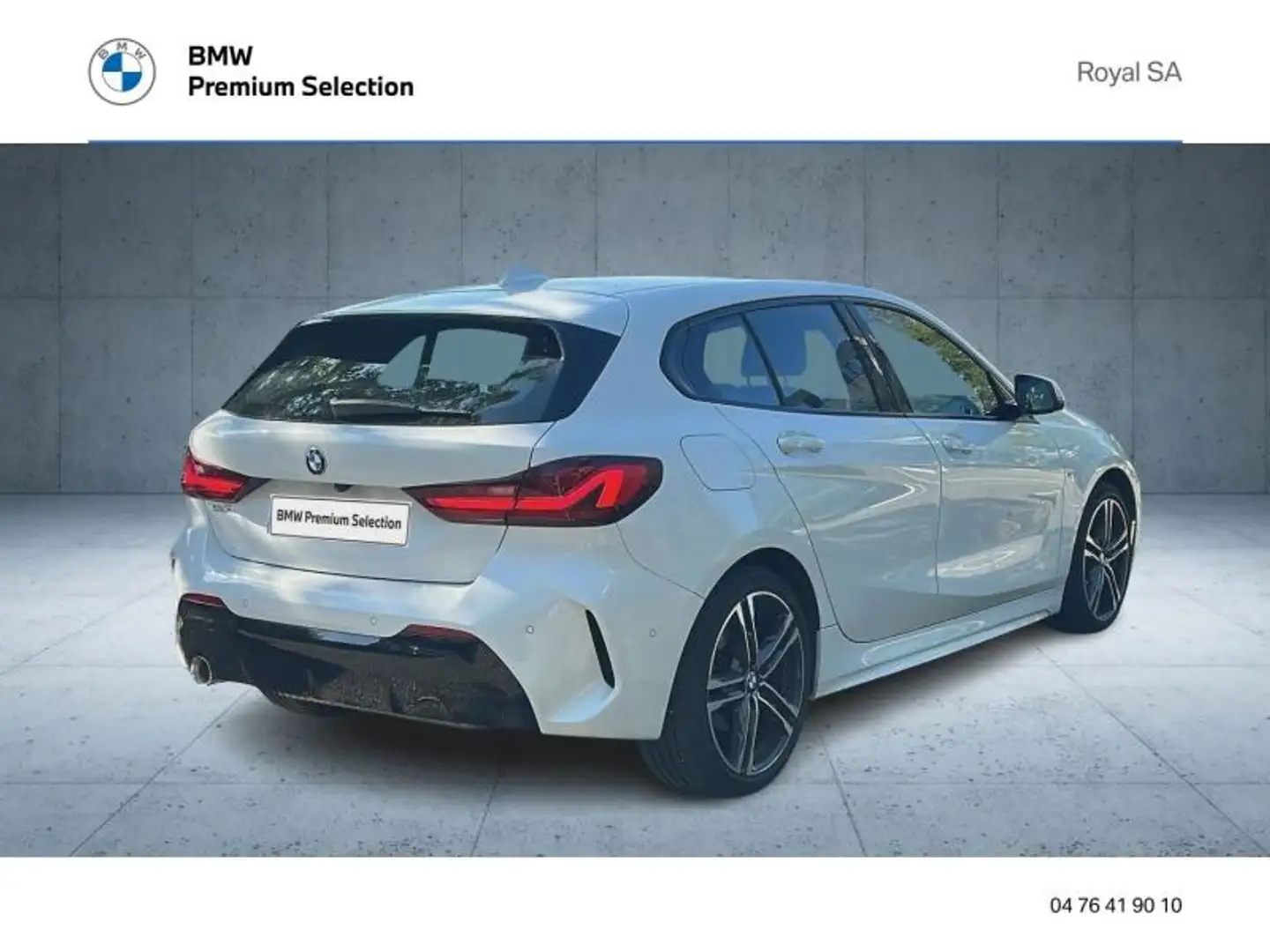 BMW 118 118iA 136ch M Sport DKG7 Weiß - 2