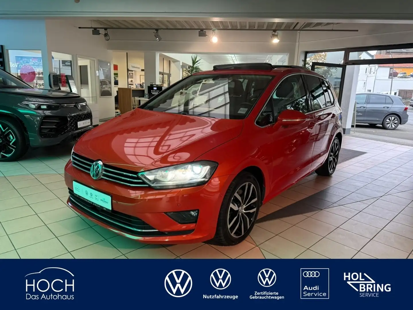 Volkswagen Golf Sportsvan VII Navi+ACC+DCC Orange - 1