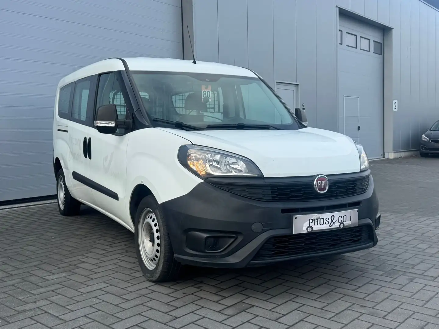 Fiat Doblo MAXI ESSENCE EURO 6B /TVA RÉCUPÉRABLE Blanc - 1