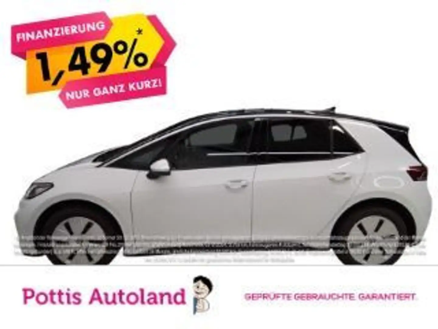 Volkswagen ID.3 PRO NAVI KAMERA KLIMA SHZG PDC LED Weiß - 1