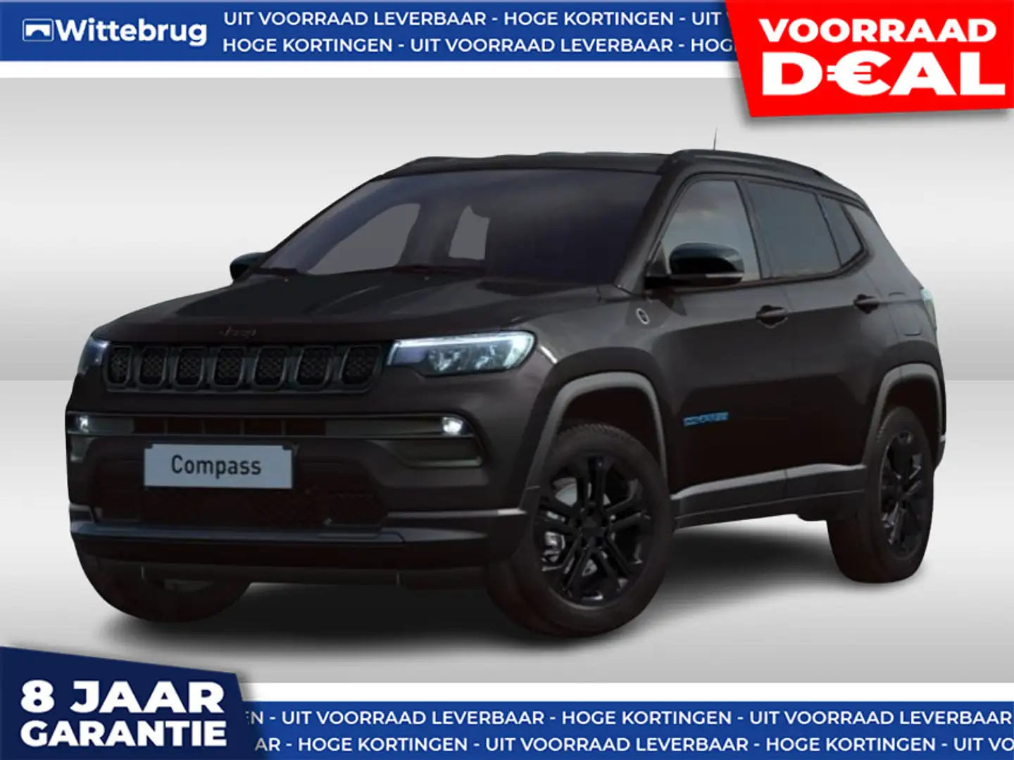 Jeep Compass 1.5T e-Hybrid North Star PHEV 240 PK - HOGE KORTIN Groen - 1