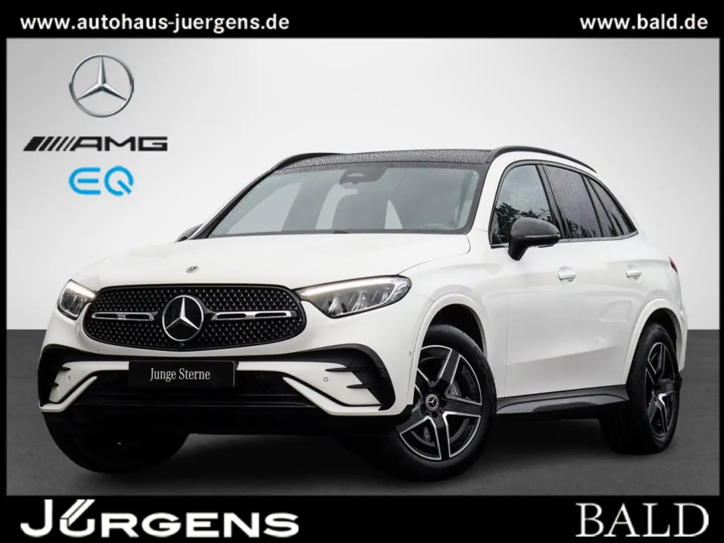 Mercedes-Benz GLC 300 4M AMG-Sport/Pano/AHK/Night/360/Memo/19" Weiß - 1