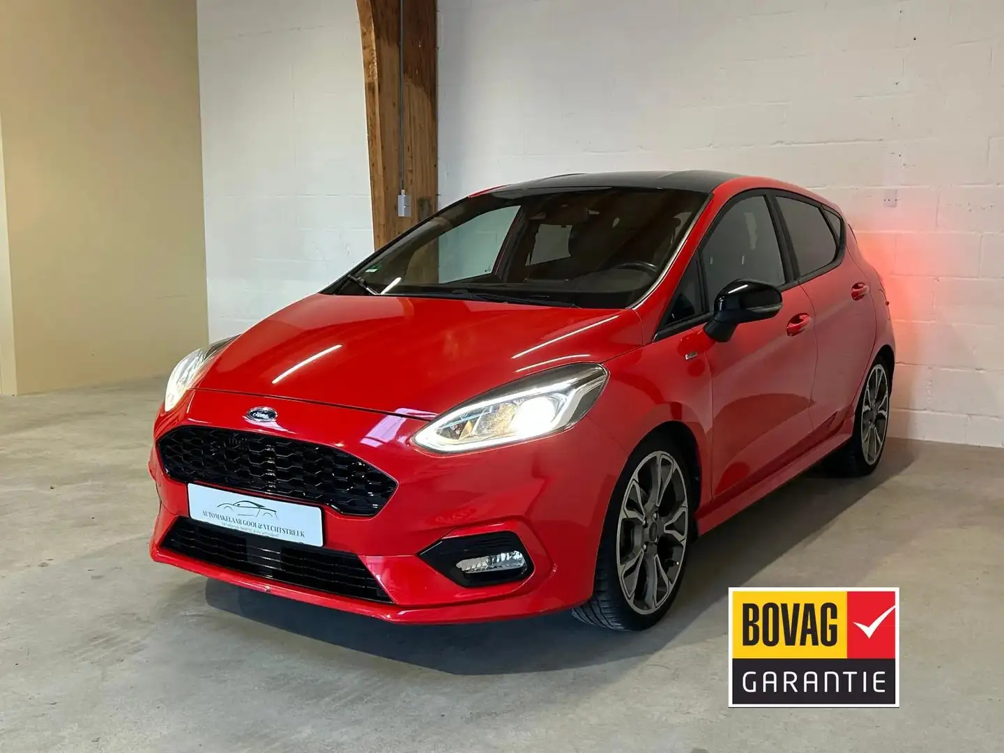 Ford Fiesta 1.0 EcoBoost 140pk ST-line - ACC - 18inch - Rood - 1