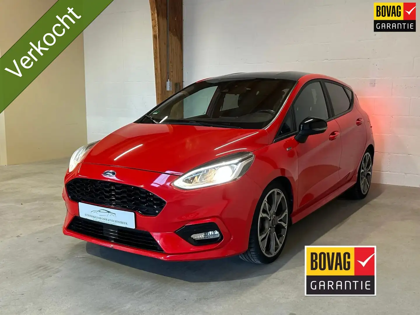 Ford Fiesta 1.0 EcoBoost 140pk ST-line - ACC - 18inch - Rouge - 1
