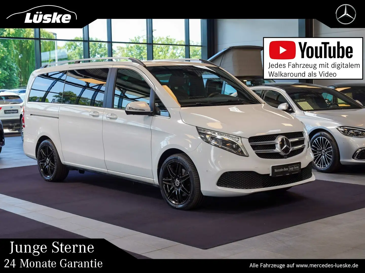 Mercedes-Benz V 300 V 300 d 4M AVANTGARDE Exclusive Lang AIRMATIC White - 1