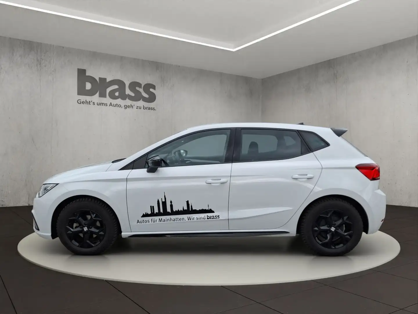 SEAT Ibiza 1.0 TSI FR Pro Black Edition OPF Blanc - 2