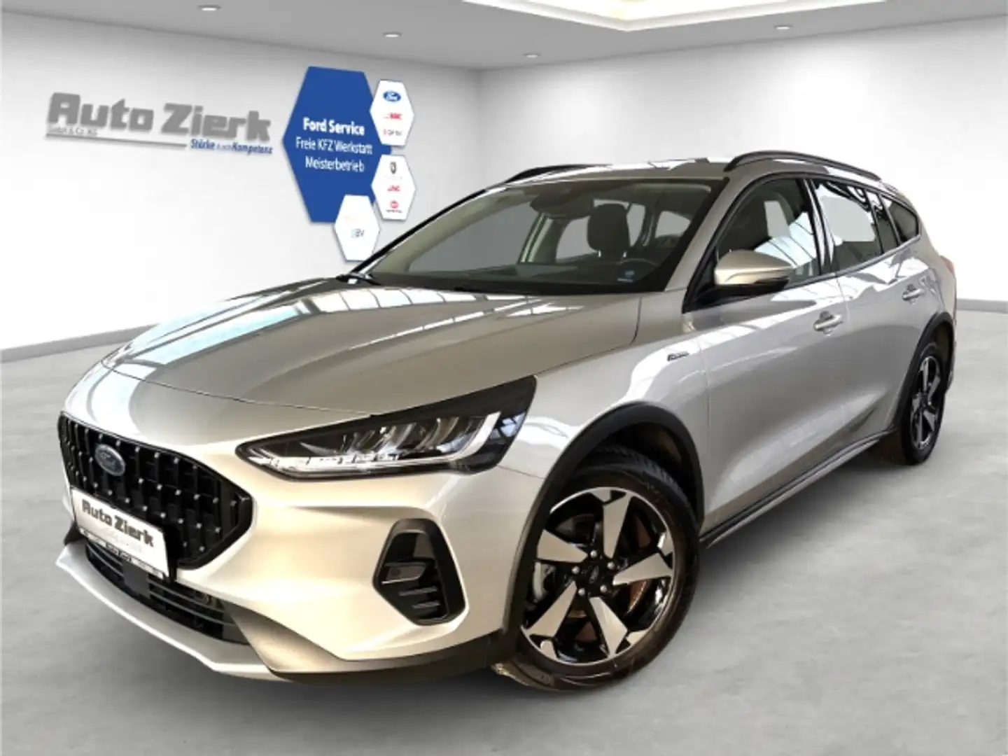 Ford Focus Turnier Active 1.0 EcoBoost MHEV ACC LED NAVI Silber - 1