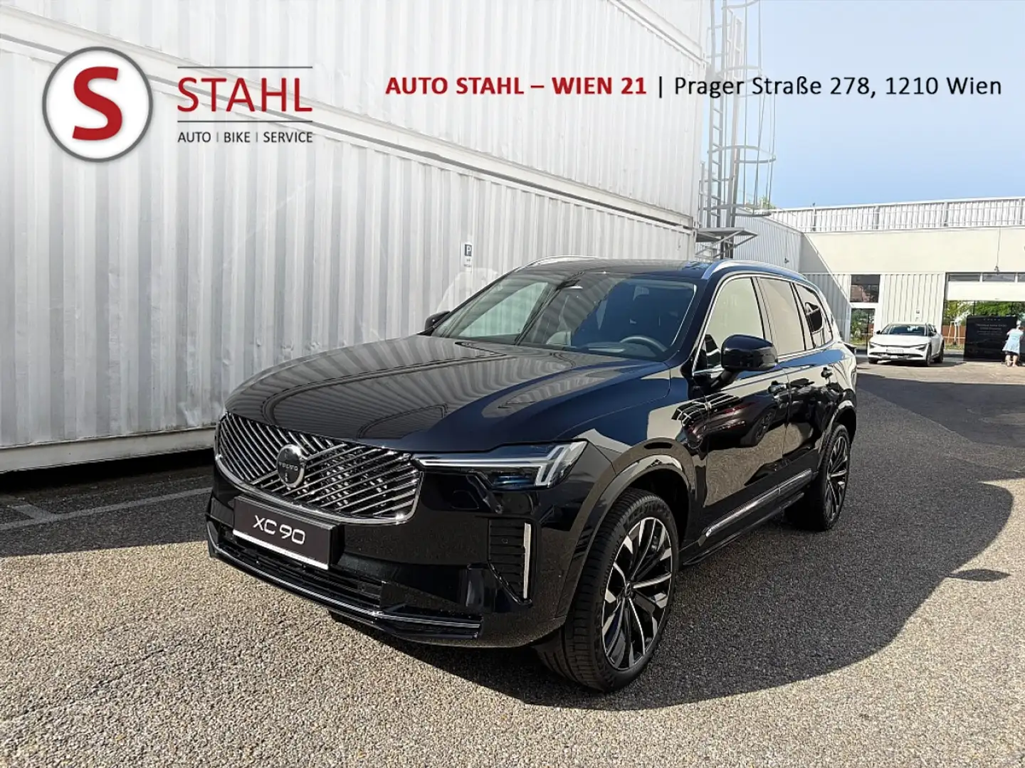Volvo XC90 T8 AWD PHEV 14,7kWh Ultra Bright AUTO STAHL WIE... Schwarz - 1