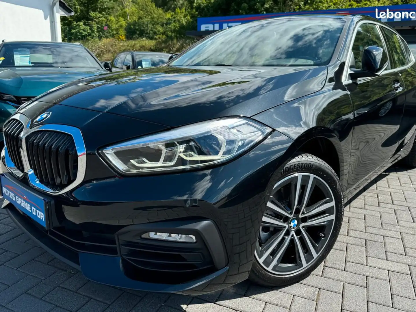 BMW 116 116i 109 ch Noir - 1