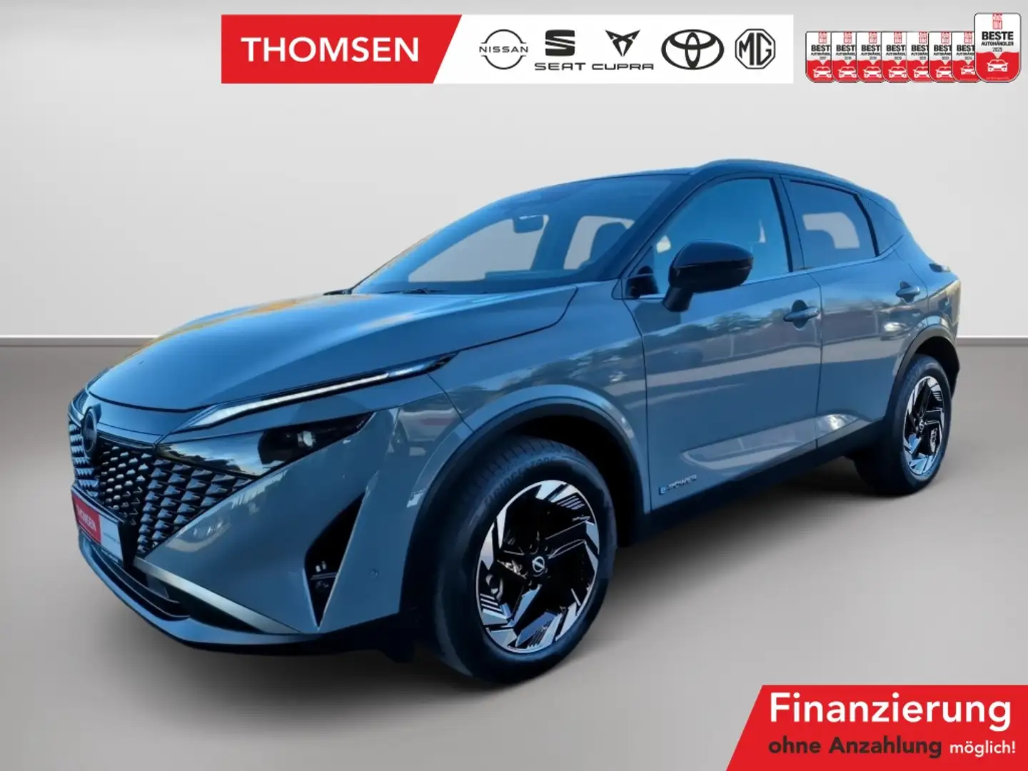 Nissan Qashqai 1.5 VC-T N-Connecta e-Power ACC+AUT+LED Schwarz - 1